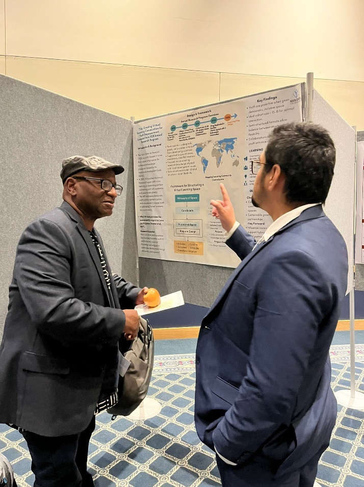 Presenting YCR Model at Climate Symposium, Pennsylvania, USA